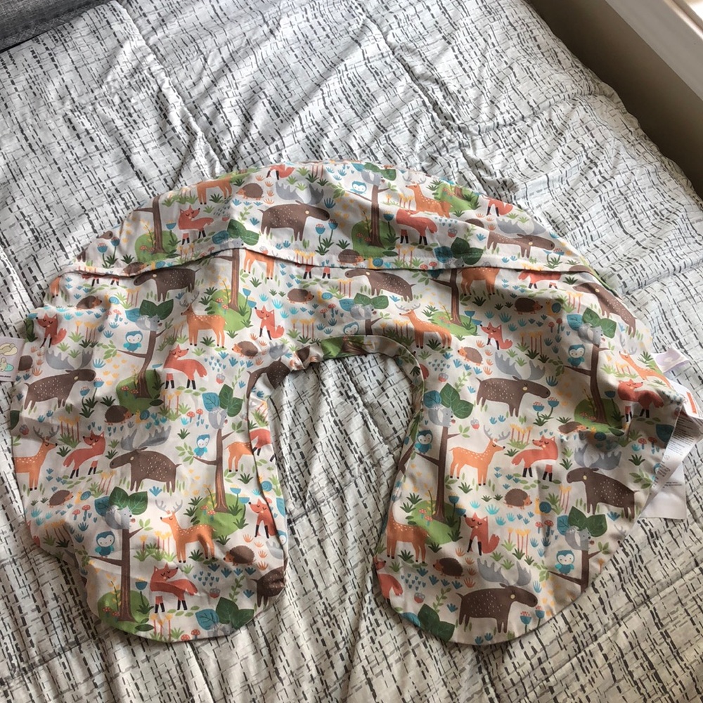 Boppy cover never used just washed